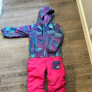 Rare girls One piece Snowsuit NORTHFACE